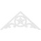 Ekena Millwork Pitch Austin Architectural Grade PVC Gable Pediment, 72"W x 33"H x 1"P (11/12) GPP072X033X100AUS - alternate 4